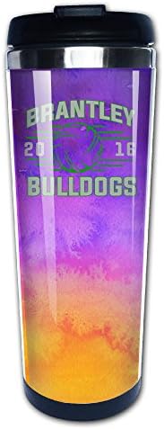 JMQYD Tumbler Travel Mug Brantley School Bulldogs Volleyball