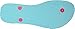 Havaianas Women's Slim Cool Sandal Flip Flop, Ice Blue, 37 BR/7/8 W US