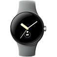 Google Pixel Watch 41mm Smartwatch with WiFi, GPS, BT and Heart Rate Monitor in Bulk Packaging (Silver Hazel)