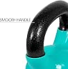 Kettlebell En Ciment De 20 Kg - Pour Musculation, Entraînement Complet, Poignée Ergonomique, Base Stable