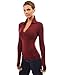 Patty Women's Polo Collar V-Neck Long Sleeve Stretch Pullover Blouse