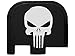 Fixxxer Rear Cover Plate Fits Glock 43 G43 9mm ONLY, TACTICAL SKULL Design
