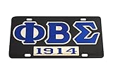 Phi Beta Sigma 1914 Mirror Insert Car Tag License