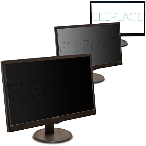 Privacy Filter Screen Computer Monitor Anti Glare (20 inch 16:10 Aspect Ratio, Diagonally Measured, Black, PF2B20.0-16:9) by Eleplace