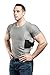 ConcealmentClothes Men’s Crew Neck Undercover- Concealed Carry Holster Shirt (Large, Grey)