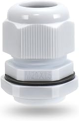 AVARTEK 12pk M20 Black Nylon Cable Glands 6-12mm IP68 Watertight Connectors view 5