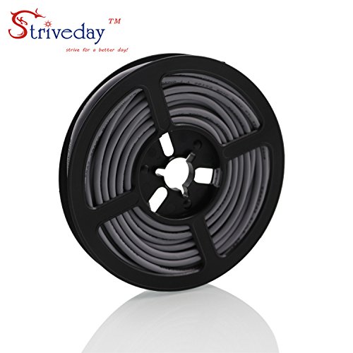 Striveday™ 2547 26 AWG 5 Meter black 4-core Control Cable Copper Wire Shielded Audio Cable Headphone Cable Signal Line