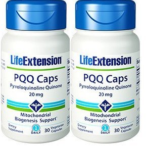 Life Extension PQQ Caps 20 Mg, 30 vegetarian caps x 2
