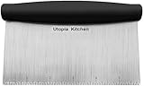 Utopia Kitchen Stainless Steel Pastry Scraper and Chopper