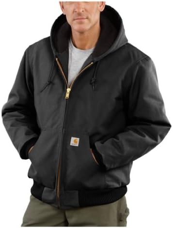 carhartt ジャケット Amazon.com: Carhartt Jackets Hooded Cotton Duck Work Jacket