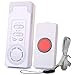 Wireless Caregiver,Caregiver Smart Personal Pager System Emergency Care Alarm Call Button Nurse Alert System -500+ft Operating Range (1 in 1)