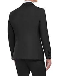 Men's Suits 3 Piece Slim Fit Double Breasted Tuxedo