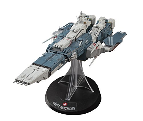 1/4000 SDF-1 Macross fortress ship w / Prometheus and Daedalus by Hasegawa