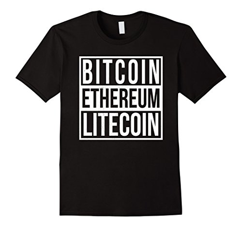 Bitcoin ethereum litecoin cryptocurrency trading shirt