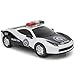 KIDSTHRILL Bump and Go Police Car - with Lights and Sirens - Changes Direction On Contact - Best for Kids Age 3 and Up.
