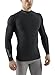 Sub Sports Mens Winter Warm Mock Turtle Neck Long Sleeve Thermal Base Layer -L