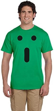 Mens Cactuar Face T-Shirt - Irish Green - Small