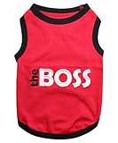 Pet ClothesÂ THE BOSSÂ Dog T-ShirtÂ -Â Small, My Pet Supplies