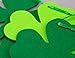 43PCS St. Patrick 's Day Decorations - Shamrock Clover Banners Lucky Garland Hanging Swirls Balloons Green Party Supplies Ornaments - No DIY Required