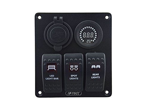 IZTOSSS-Red-led-3-gang-DC12V24V-Red-switch-panel-with-led-power-socket-42A-dual-USB-voltmeter-and-wiring-kits IZTOSSS-Red-led-3-gang-DC12V24V-Red-switch-panel-with-led-power-socket-42A-dual-USB-voltmeter-and-wiring-kits