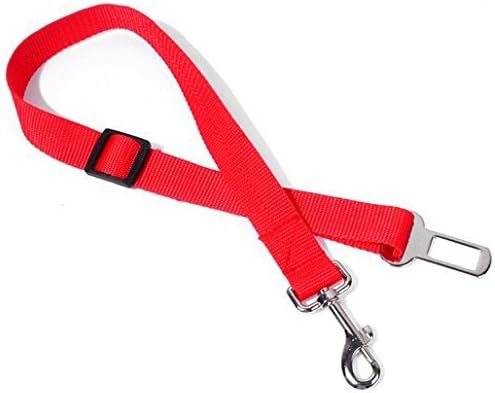 Huaiysl Pet Dog Belt Car Automotive Seat Safety Red