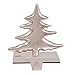 BirdRock Home Christmas Tree Stocking Holder | Holiday Greetings Mantle Fireplace Topper | Decorative Christmas Stocking Holder | Stainless Steel