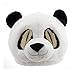 MatGui Plush Panda Animal Head Mask Halloween Panda Mascot Costume