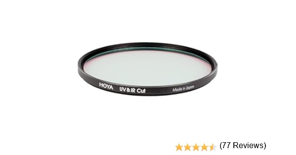 Hoya UV-IR Cut 77mm 7,7 cm Ultraviolet (UV) Camera Filter: Amazon ...