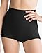 SPANX Women's Power Boy Shorts, Black, Medium