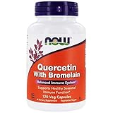 NOW Foods - Quercetin with Bromelain - 120