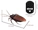 Bhbuy Remote Control Realistic Fake Cockroach RC Prank Toys Insects Joke Scary Trick