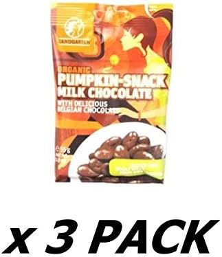 Organic Milk Chocolate Pumpkin Seed Snack - 55g