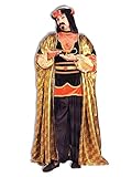 Forum Novelties Royal Sultan Costume, Black/Gold, One Size