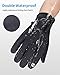 Anqier Winter Sports Gloves,Touchscreen Warm Windproof Thermal Gloves Outdoor Cycling Driving Running Skiing Gloves for Men Women