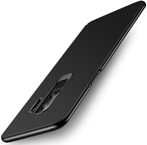 Galaxy S9 Plus Case Samsung S9+ Case, RANVOO Ultra Thin Slim Fit Hard Cover Protective Case [Anti-Fingerprints] for Samsung Galaxy s9 Plus Friendly Screen Protector, Matte Black