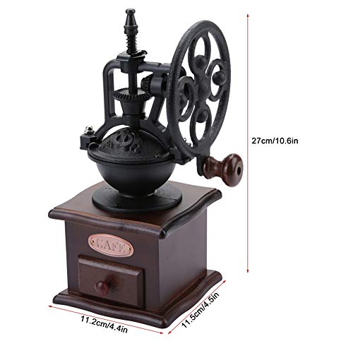 Retro Manuelle Mühle Handschleifer Handgriff Kaffeemühle Home Schleifmaschine – Bild 3