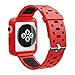 Pantheon Compatible with Apple Watch Band 38mm 40mm Silicone With Built in Bumper - Waterproof Sport Strap Series 4 3 2 1