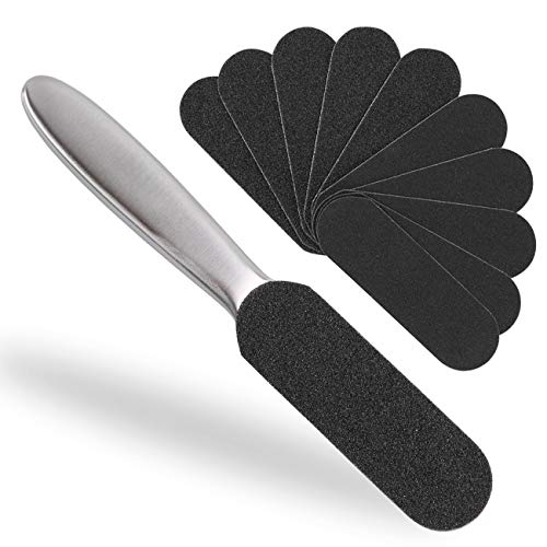 Dr.Nail Pedicure Foot File Callus Remover for Feet Dead Skin Professional Pedicure Kit Double Sided Metal Foot Rasp Foot Scrubber Pedicure Tools - Thumbnail 7
