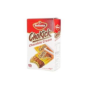 Hellema ChoKick Chocolate Cream – Chocolade koekjes – Sensationeel chocolade moment – Bestaat uit twee knapperige…