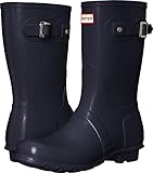 Hunter Women s Original Short Rain Boot Navy 7
