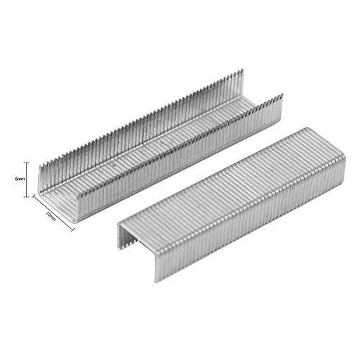 Jocestyle 1000pcs Box U/Door/T Shaped Staples 10x6mm Beehive Box Nails for Staple Gun Stapler - Thumbnail 7