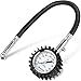 AstroAI Tire Pressure Gauge, 100 PSI Steel Made Heavy Duty for Car Truck Motorcycle with Integrated Bleed Button, Rubber Hose