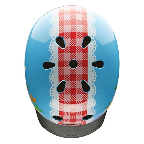 Nutcase - Little Nutty Bike Helmet for Kids, Berry Sweet, X-Small - Thumbnail 3