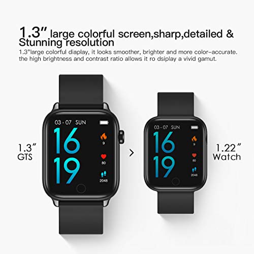 Smart Watch Fitness Tracker,Body Temperature Monitor Blood pressure