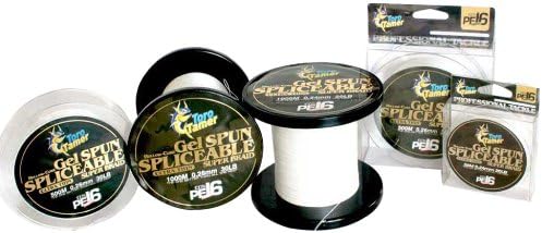 Toro Tamer Ultra Thin Spliceable Braid Fishing Line, White, 25m (30-Pound)
