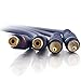 C2G 13042 Velocity RCA Stereo Audio Extension Cable, Blue (25 Feet, 7.62 Meters)