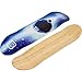 Bamboo Skateboards Blue Moon Graphic Skateboard Deck Only - More Pop, Lasts Longer Than Maple, Eco Friendly 8.0