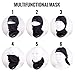 Ski Mask - Balaclava face Mask Wind Water Resistant for Cold Weather (Black-Basic)