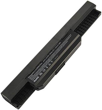 Amnergy New Battery A32-K53 for ASUS A53E A53S A43S A54C K53SV X53U X54H notebook, 6 Cells 5200mAh/48Wh