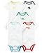 Carter's 5 Pack Colored Bodysuits (Baby Boy)
